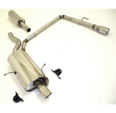 Sistema De Catback De 63,5 Mm Con Salida De Escape Izquierdo Y Derecho Friedrich Bmw 3er E46  Año: 98-2005 Sedan, Coupe & Tourin