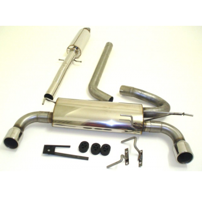 Sistema De Catback De 63,5 Mm Con Salida De Escape Izquierdo Y Derecho Friedrich Mini R50 One  Cooper  Año: 2001-2007  1.6l 16v