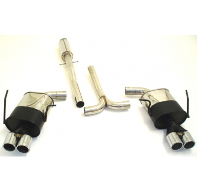 Sistema De Catback De 63,5 Mm Con Salida De Escape Izquierdo Y Derecho Friedrich Mini R53 Cooper S  Año: 2004-2006  1.6l Kompres