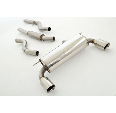 Catback-System De 76 Mm Con Salida De Escape Izquierdo Y Derecho Friedrich Bmw 3er F30 / F31  Año: 10/2011-06/2015 Sedan & Touri