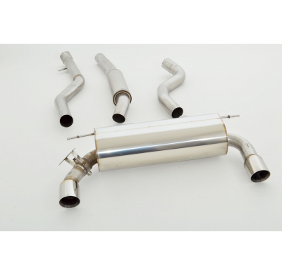 Catback-System De 76 Mm Con Salida De Escape Izquierdo Y Derecho Friedrich Bmw 4er F32 / F33 / F36  Año: 03/2016-03/2018 Coupe /