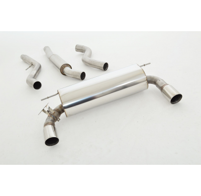 Catback-System De 76 Mm Con Salida De Escape Izquierdo Y Derecho Friedrich Bmw 4er F32 / F33 / F36  Año: 07/2013-03/2015 Coupe /