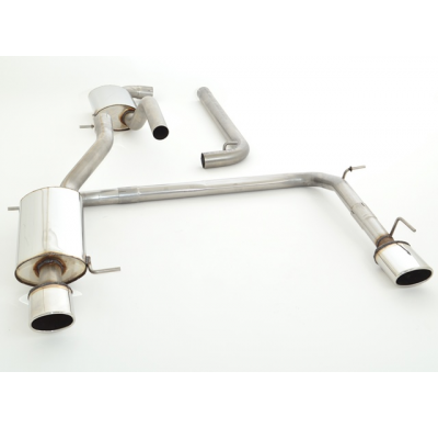 Sistema De Catback De 63,5 Mm Con Salida De Escape Izquierdo Y Derecho Friedrich Vw Passat 3c B6  Año: 2005-2010 Sedan (2wd)  1.