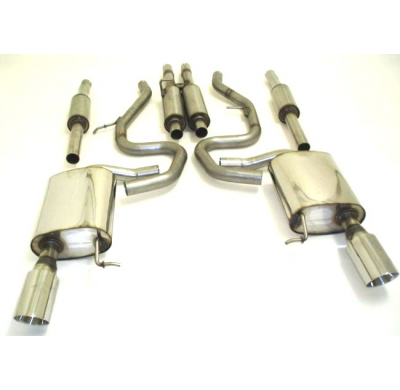 Sistema De Catback De 2x55 Mm Con Salida De Escape Izquierdo Y Derecho Friedrich Vw Passat Cc  Año: 2008-2012 4motion  3.6l V6 F