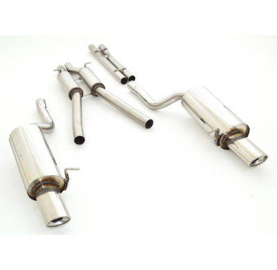 Sistema De Catback De 63,5 Mm Con Salida De Escape Izquierdo Y Derecho Friedrich Vw Passat 3b  Año: 97-10/2000 Sedan & Variant (