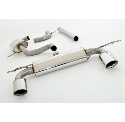 Sistema De Catback De 63,5 Mm Con Salida De Escape Izquierdo Y Derecho Friedrich Vw Scirocco Iii  Desde Año: 04/2014  1.4l Tsi 9