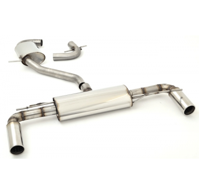 Sistema De Catback De 63,5 Mm Con Salida De Escape Izquierdo Y Derecho Friedrich Vw Golf Vi  Año: 10/2008-2012 2wd  1.4l 59kw /