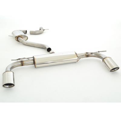 Sistema De Catback De 63,5 Mm Con Salida De Escape Izquierdo Y Derecho Friedrich Vw Beetle 5c & Cabrio Incluido Dune  Desde Año: