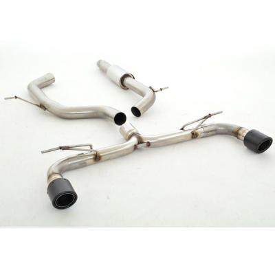 Catback-System De 76 Mm Con Salida De Escape Izquierdo Y Derecho Friedrich Vw Golf Vii  Año: 08/2012-02/2017 2wd  1.4l Tsi 90/92