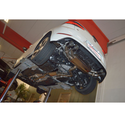 Sistema De Catback De 76 Mm Con Salida De Escape Izquierdo Y Derecho Con Control De Aleta Original Friedrich Vw Golf Vii R  Año: