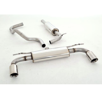 Sistema De Catback De 63,5 Mm Con Salida De Escape Izquierdo Y Derecho Friedrich Vw Golf Vii  Año: 08/2012-02/2017 2wd  1.2l Tsi