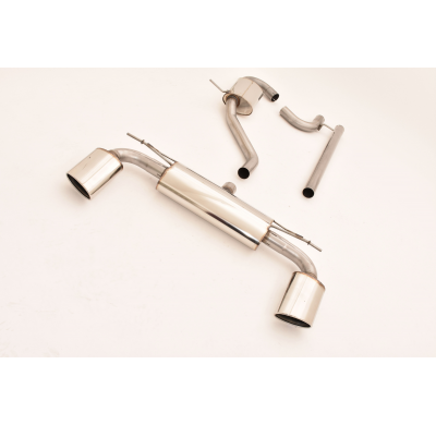 Sistema De Catback De 63,5 Mm Con Salida De Escape Izquierdo Y Derecho Friedrich Vw Golf Vii  Desde Año: 03/2017- 2wd  1.4l Tsi