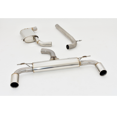 Catback-System De 76 Mm Con Salida De Escape Izquierdo Y Derecho Friedrich Vw Golf Vii Gti Performance / Tcr  Año: 12/2018-12/20