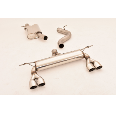 Catback-System De 76 Mm Con Salida De Escape Izquierdo Y Derecho Friedrich Vw T-Roc 4motion  Año: 11/2017-08/2018  2.0l Tsi 140k