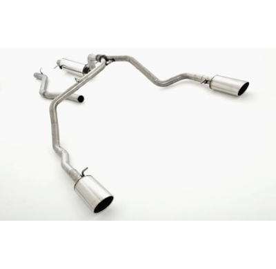 Sistema De Catback De 63,5 Mm Con Salida De Escape Izquierdo Y Derecho Friedrich Vw Amarok 2h 2wd & 4motion (Tambien Para Coches