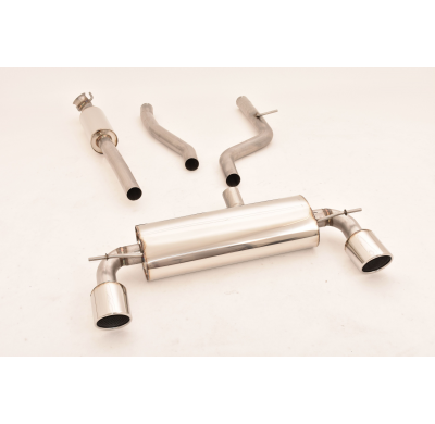 Sistema De Catback De 63 Mm Con Salida De Escape Izquierdo Y Derecho Friedrich Mercedes W176 A-Klasse 2wd  Año: 07/2012-09/2015