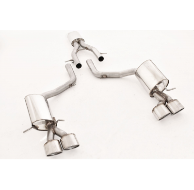 Sistema De Catback De 63,5 Mm Con Salida De Escape Izquierdo Y Derecho Friedrich Mercedes C/S/W204 C-Klasse Coupe, Sedan & T-Mod