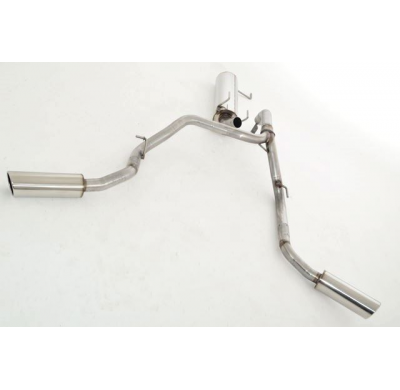 Sistema De Catback De Tubo Lateral De 63,5 Mm Con Salida De Escape Izquierdo Y Derecho Friedrich Isuzu D-Max Tfs (Tambien Para C