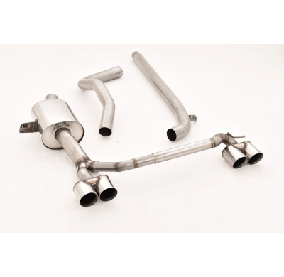 Catback-System De 76 Mm Con Salida De Escape Izquierdo Y Derecho Friedrich Renault Megane Iii Grandtour (Typ Z) Incluido Gt  Des