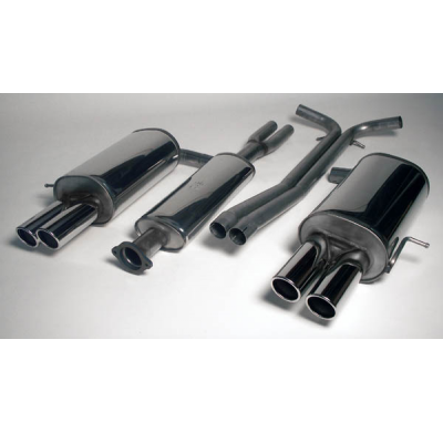 Sistema De Catback De 63,5 Mm Con Salida De Escape Izquierdo Y Derecho Friedrich Volvo Xc90  Desde Año: 2002-2014  2.4l D 120/13