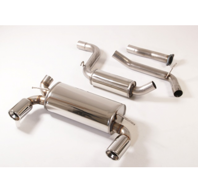 Sistema De Catback De 63,5 Mm Con Salida De Escape Izquierdo Y Derecho Friedrich Volvo C30 T5  Desde Año: 2006  2.5l 20v Turbo (