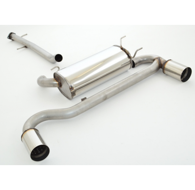 Sistema De Catback De 63,5 Mm Con Salida De Escape Izquierdo Y Derecho Friedrich Mazda Mx5 Na Roadster  Año: 89-98 1.6l 16v 66/8