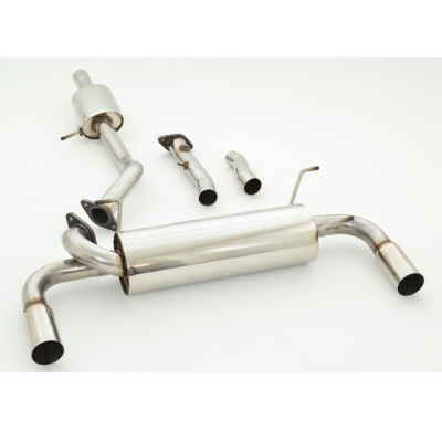 Sistema De Catback De 63,5 Mm Con Salida De Escape Izquierdo Y Derecho Friedrich Mazda Mx5 Nb Roadster  Año: 98-2005 1.6l 16v 81