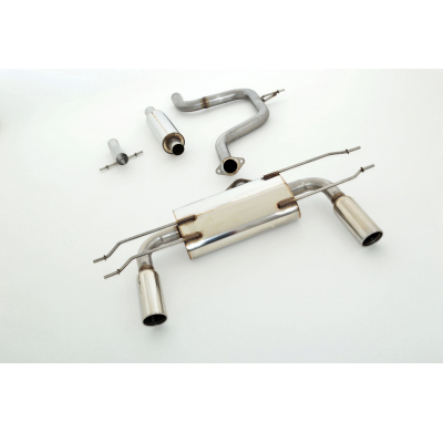 Sistema De Catback De 63,5 Mm Con Salida De Escape Izquierdo Y Derecho Friedrich Mazda Cx-3 2wd  Desde Año: 06/2015  2.0l Skyact