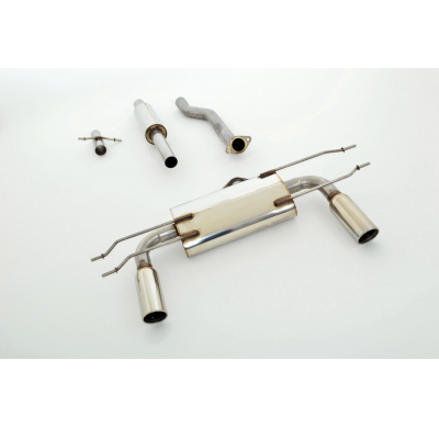 Sistema De Catback De 63,5 Mm Con Salida De Escape Izquierdo Y Derecho Friedrich Mazda Cx-3 Awd  Desde Año: 06/2015  2.0l Skyact