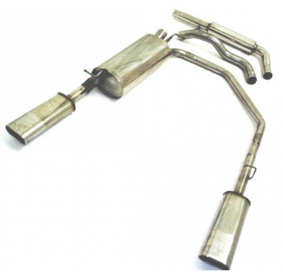 Sistema De Catback De 63,5 Mm Con Salida De Escape Izquierdo Y Derecho Friedrich Skoda Octavia 1u  Año: 97-2004 Sedan & Combi (N