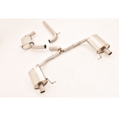 Catback-System De 76 Mm Con Salida De Escape Izquierdo Y Derecho Friedrich Skoda Octavia Rs 5e  Desde Año: 09/2018 Sedan & Combi