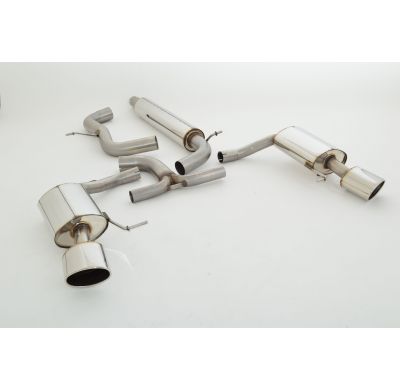 Catback-System De 76 Mm Con Salida De Escape Izquierdo Y Derecho Friedrich Skoda Octavia Rs 5e  Desde Año: 2013 Sedan & Combi  R