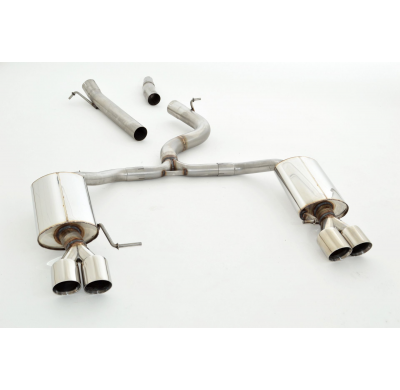 Catback-System De 76 Mm Con Salida De Escape Izquierdo Y Derecho Friedrich Skoda Octavia Rs 5e  Desde Año: 2015 (Incluido Faceli