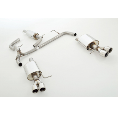 Sistema De Catback De 63,5 Mm Con Salida De Escape Izquierdo Y Derecho Friedrich Skoda Octavia 5e  Desde Año: 2012 (Incluido Fac