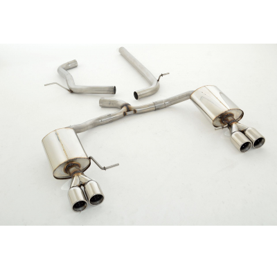 Sistema De Catback De 63,5 Mm Con Salida De Escape Izquierdo Y Derecho Friedrich Seat Leon 5f St Incluido Fr  Desde Año: 2013 2w