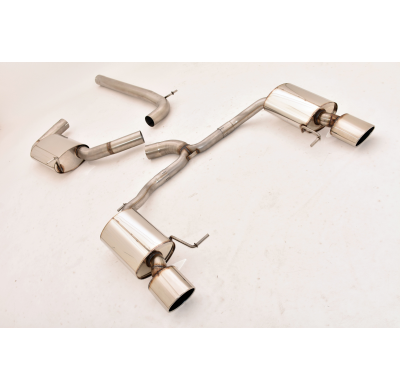 Catback-System De 76 Mm Con Salida De Escape Izquierdo Y Derecho Friedrich Seat Leon 5f St Cupra  Desde Año: 11/2018- 2wd  2.0l