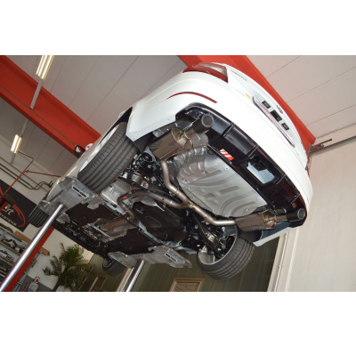 Sistema De Catback De 63,5 Mm Con Salida De Escape Izquierdo Y Derecho Friedrich Seat Leon 5f St Incluido Fr  Desde Año: 2013 2w