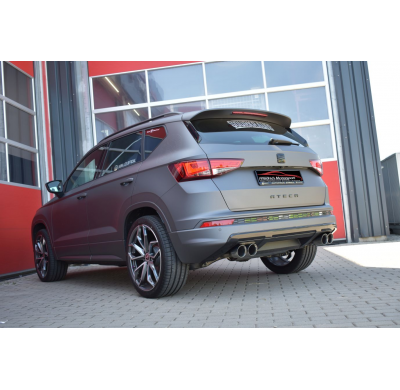 Catback-System De 76 Mm Con Salida De Escape Izquierdo Y Derecho Friedrich Seat Ateca Awd Incluido Fr  Desde Año: 07/2017  2.0l