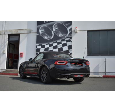 Sistema De Catback De 63,5 Mm Con Salida De Escape Izquierdo Y Derecho Friedrich Fiat 124 Spider  Desde Año: 06/2016  1.4l T-Jet