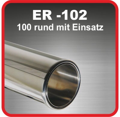 Cola De Escape De Acero Friedrich Er-102