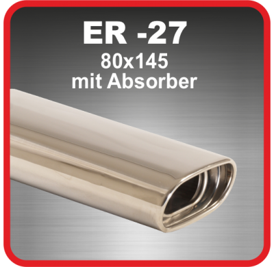 Cola De Escape De Acero Friedrich Er-27