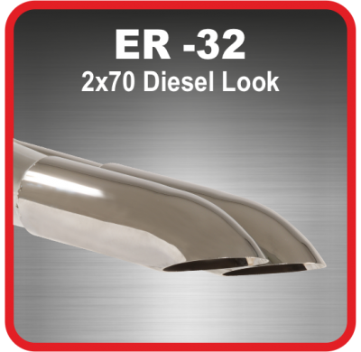 Cola De Escape De Acero Friedrich Er-32