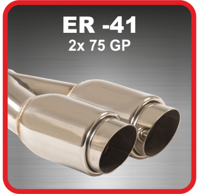 Cola De Escape De Acero Friedrich Er-41