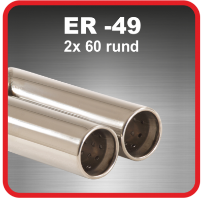 Cola De Escape De Acero Friedrich Er-49