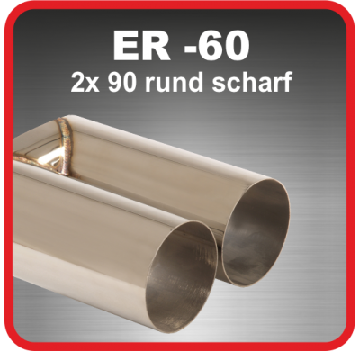 Cola De Escape De Acero Friedrich Er-60