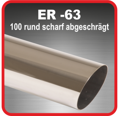 Cola De Escape De Acero Friedrich Er-63