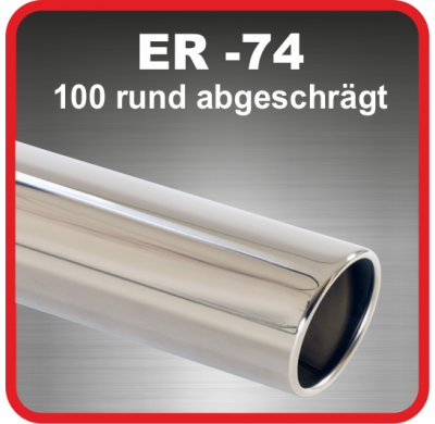 Cola De Escape De Acero Friedrich Er-74