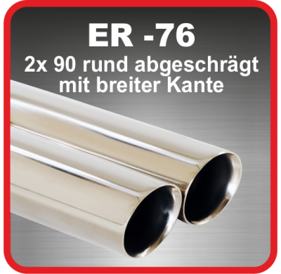 Cola De Escape De Acero Friedrich Er-76