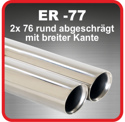 Cola De Escape De Acero Friedrich Er-77