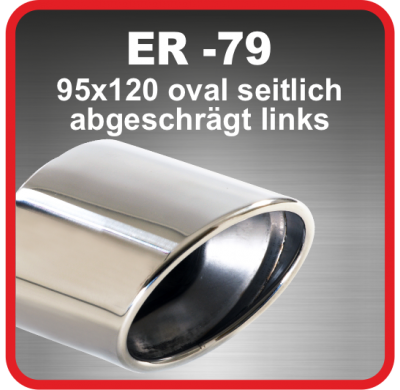 Cola De Escape De Acero Friedrich Er-79